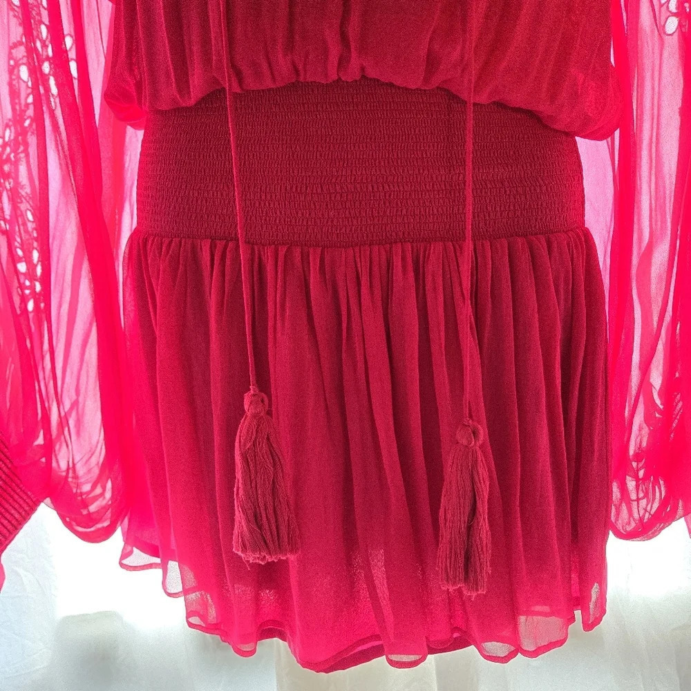 Beautiful Karina Grimaldi Silk Peplum Blouse EUC ๐ - Picture 4 of 14